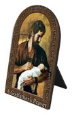 A Godfather's Prayer Arched Desk Plaque