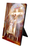 The Last Vision of Fatima Vertical Desk Plaque