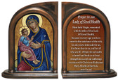 Our Lady of Good Health Bookends