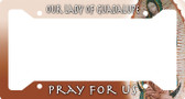 Our Lady of Guadalupe Plate Frame