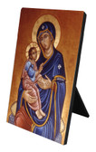 Our Lady of Good Health Vertical Desk Plaque