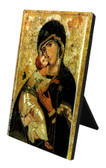 Our Lady of Vladimir Vertical Desk Plaque