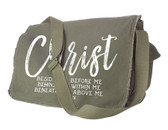 Christ Large Messenger Bag St. Patrick Breastplate