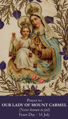 Our Lady of Mount Carmel Prayer Card