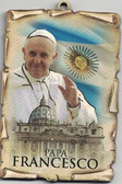 Papa Francesco Wall Plaque