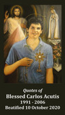 Blessed Carlos Acutis Prayer Card