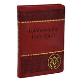 Following The Holy Spirit -- Dialogues, Prayers, And Devotions to the Holy Spirit. 288 pages. Imitation leather binding.