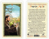 Prayer for My Pet Laminated Prayer Card