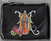 Our Lady of Guadalupe Black Rosary Case