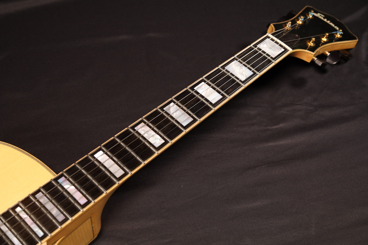 MINT Eastman AR910CE Custom Block Inlay Blonde with Hardshell Case