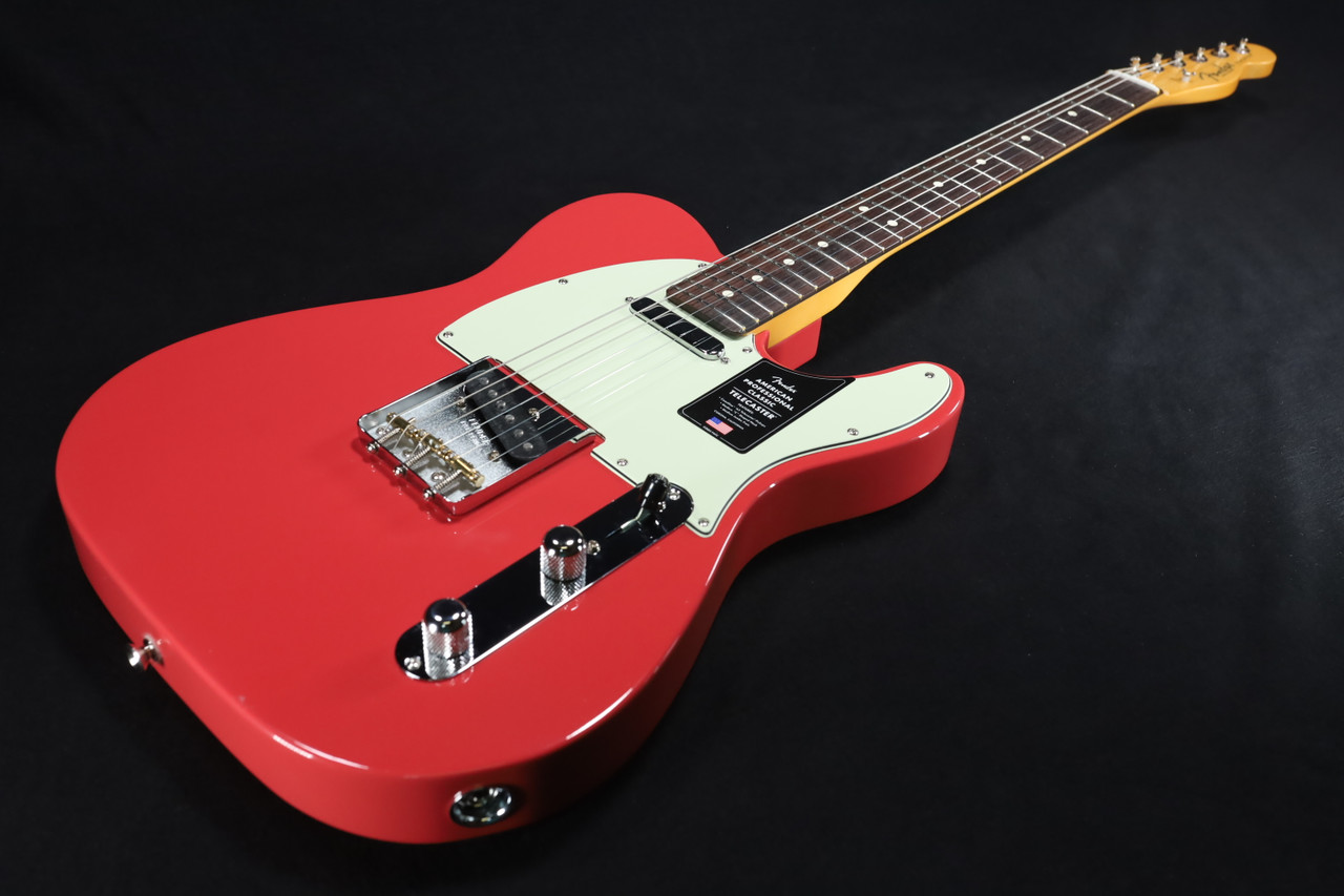 テレキャスターNo71エイジドレリック　ダブルバインディングフェスタレッドボディ Fender American Professional Classic Telecaster Rosewood