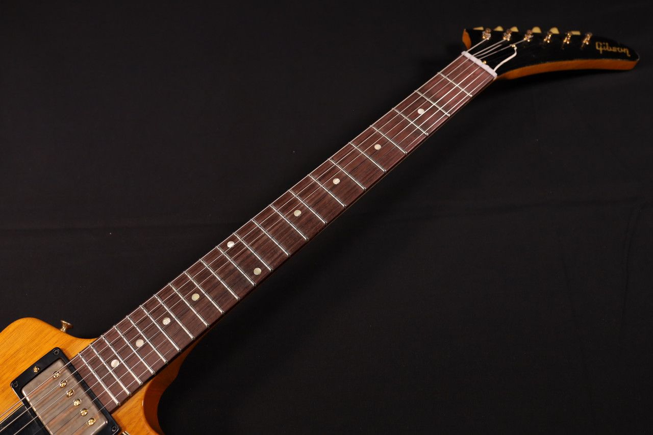 Gibson Custom Shop CUSTOM ORDER 58 Korina Explorer Black Pcikguard
