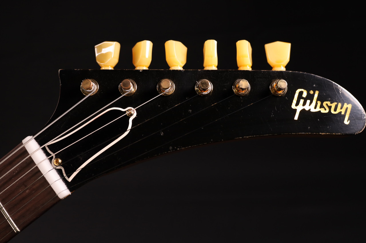 Gibson Custom Shop CUSTOM ORDER 58 Korina Explorer Black Pcikguard