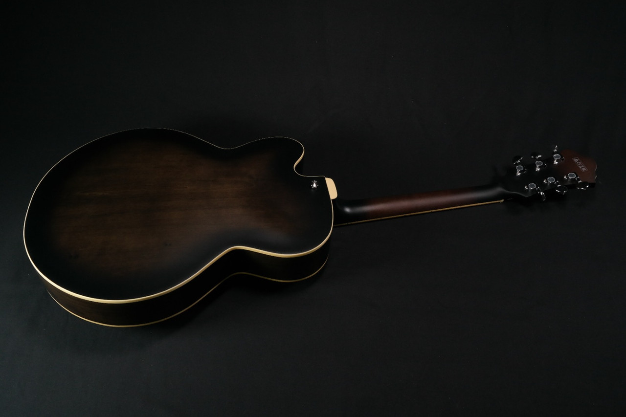 Ibanez AF Artcore AF55 Electric Guitar, Bound Laurel,Transparent