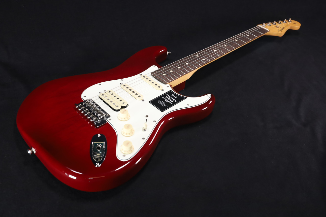 Fender Player II Stratocaster HSS Rosewood Fingerboard Transparent