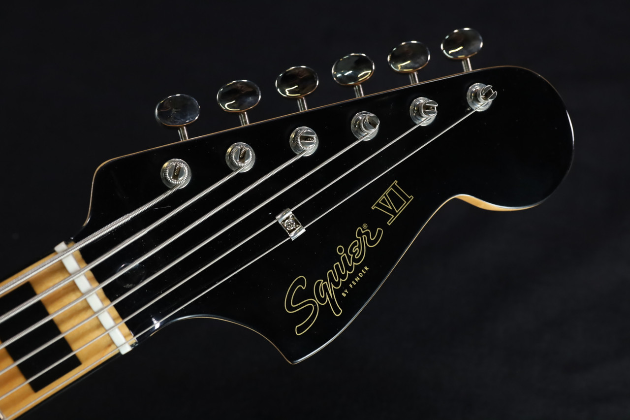 Squier Fsr Classic Vibe Bass Vi Maple Fingerboard Black Pickguard