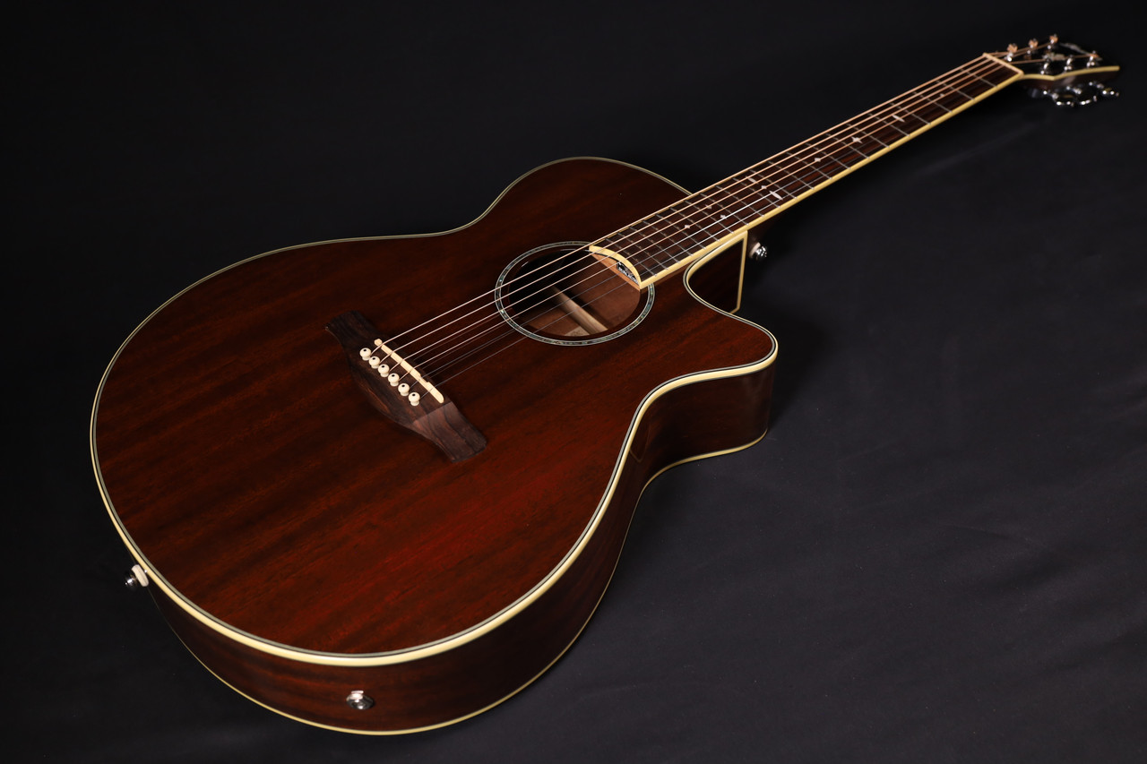 Ibanez AEG12II-NMH Acoustic-Electric Guitar, Natural High Gloss