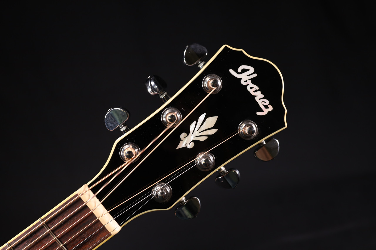 Ibanez AEG12II-NMH Acoustic-Electric Guitar, Natural High Gloss