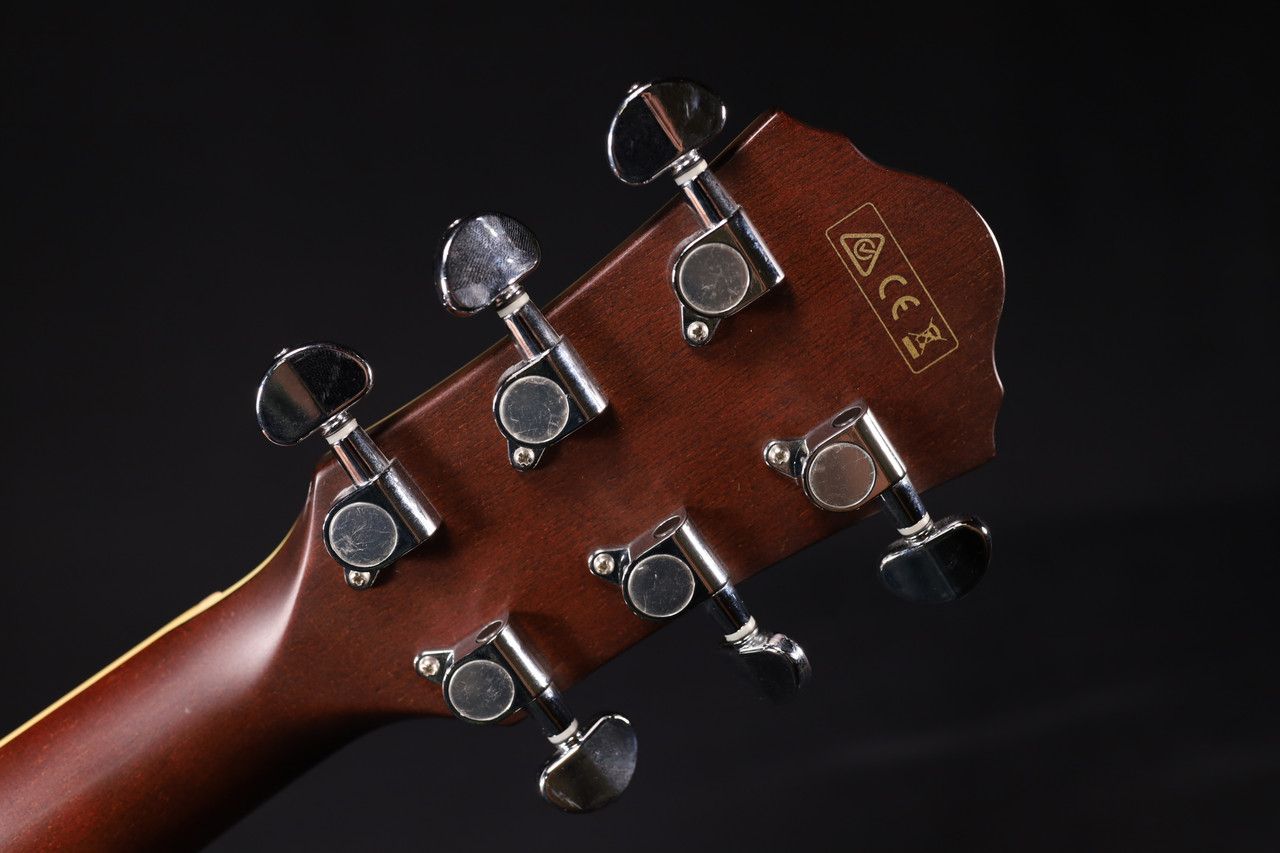 Ibanez AEG12II-NMH Acoustic-Electric Guitar, Natural High Gloss
