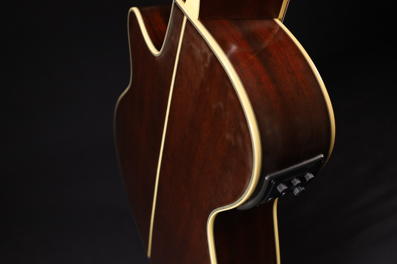 Ibanez AEG12II-NMH Acoustic-Electric Guitar, Natural High Gloss