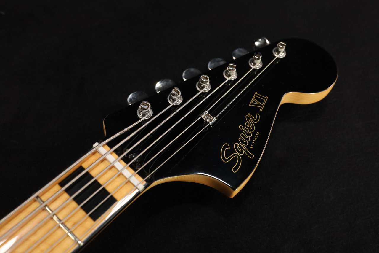 Squier Fsr Classic Vibe Bass Vi Maple Fingerboard Black Pickguard