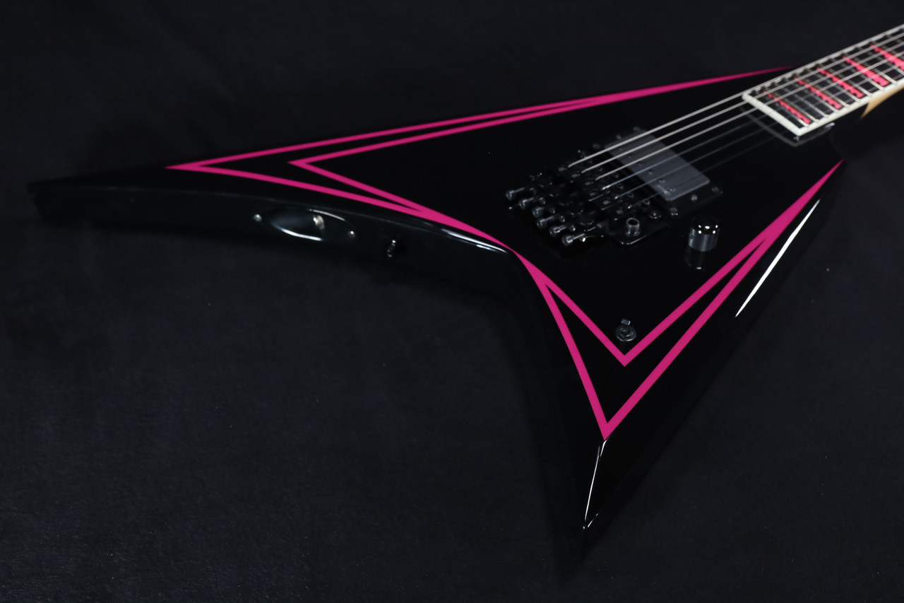 MINT Edwards Alexi Laiho Pink Sawtooth Arrow RARE With Hard Case