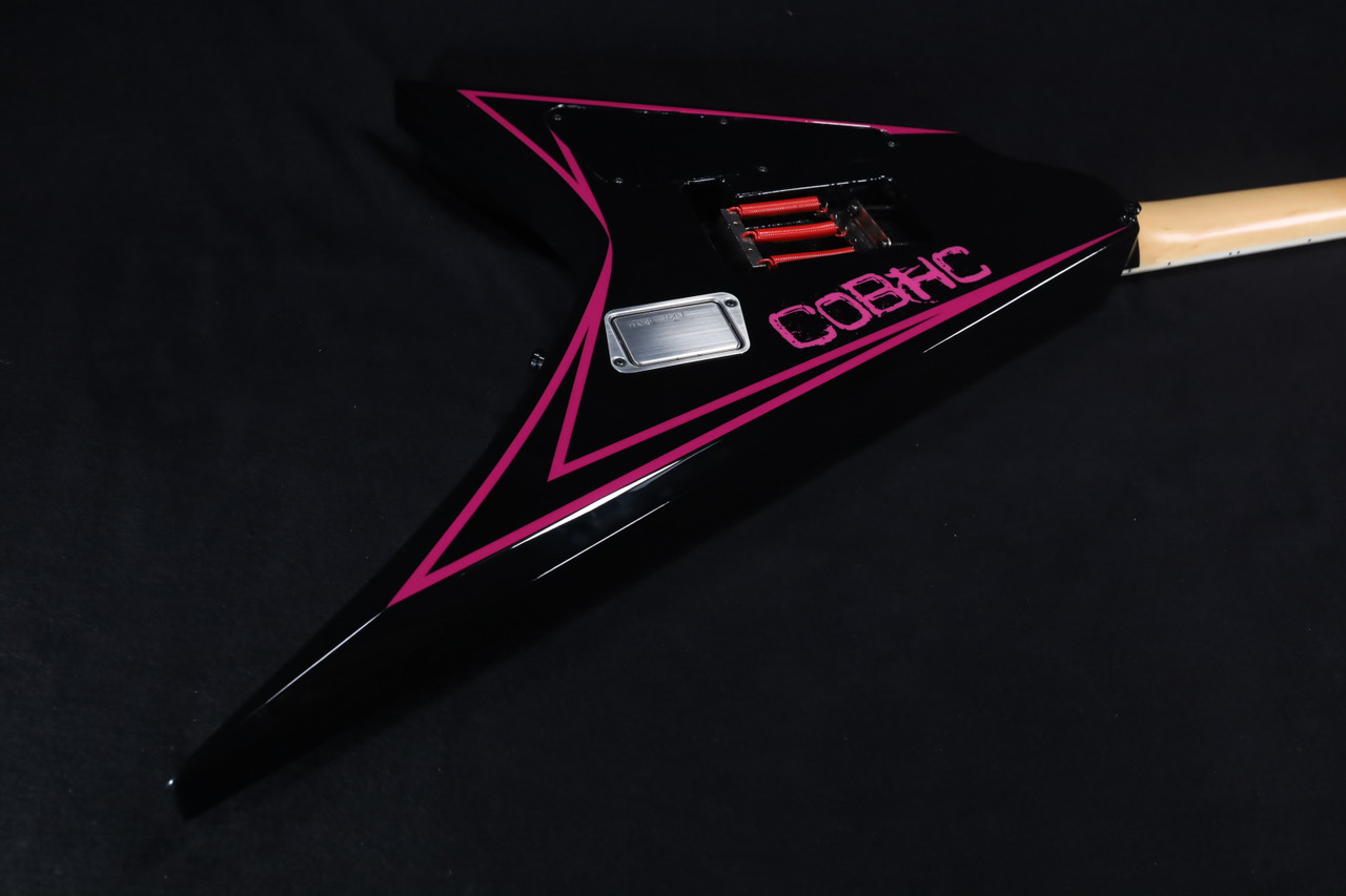 MINT Edwards Alexi Laiho Pink Sawtooth Arrow RARE With Hard Case