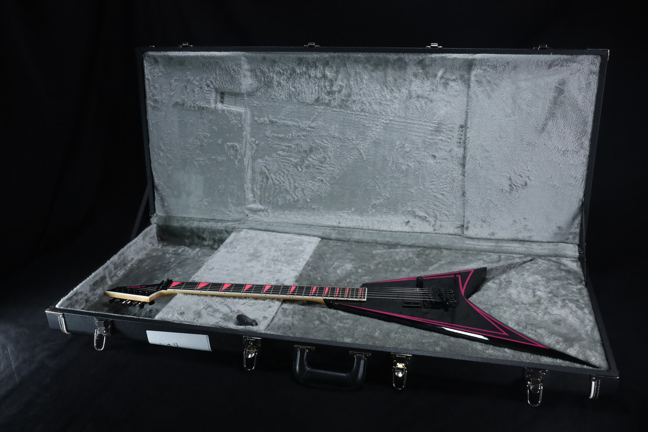 MINT Edwards Alexi Laiho Pink Sawtooth Arrow RARE With Hard Case