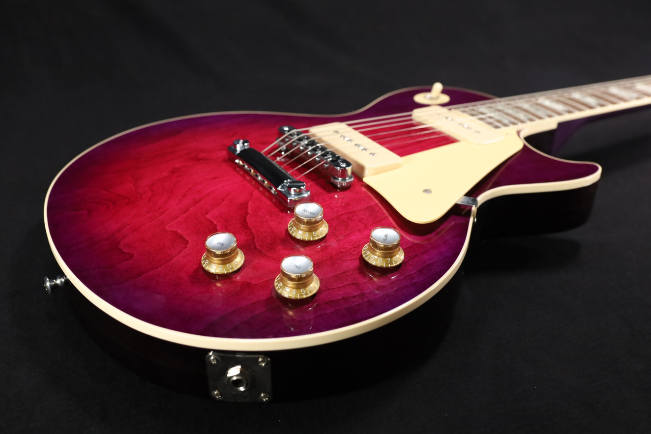 Gibson Custom Shop 1976 Les Paul Deluxe Purple Void/Drop Burst P
