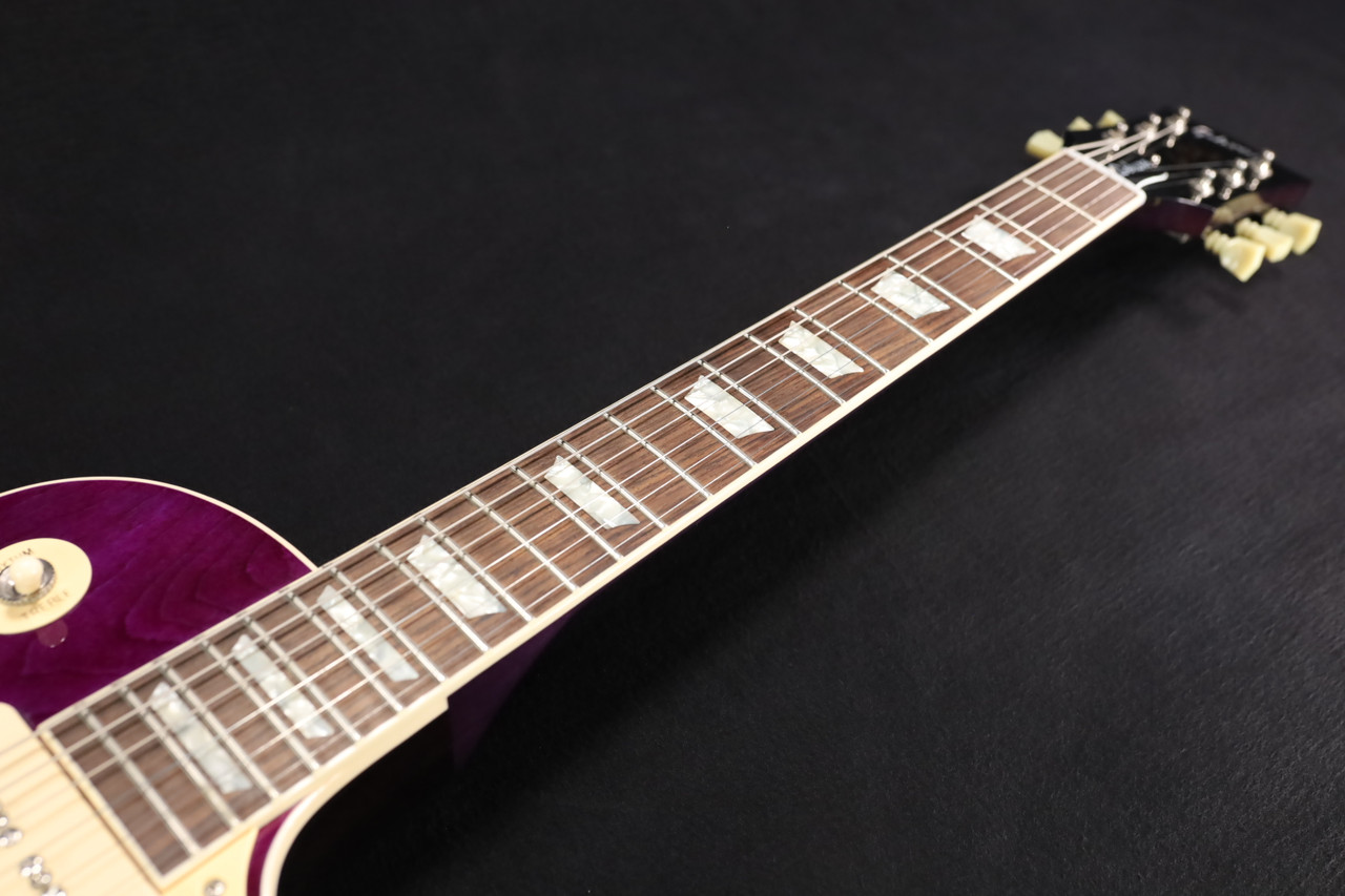 Gibson Custom Shop 1976 Les Paul Deluxe Purple Void/Drop Burst P