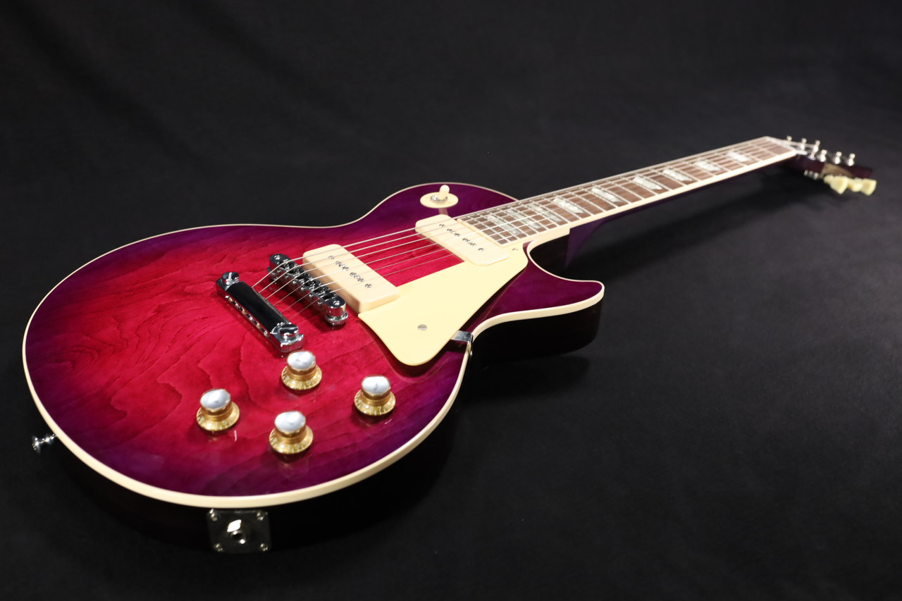 Gibson Custom Shop 1976 Les Paul Deluxe Purple Void/Drop Burst P