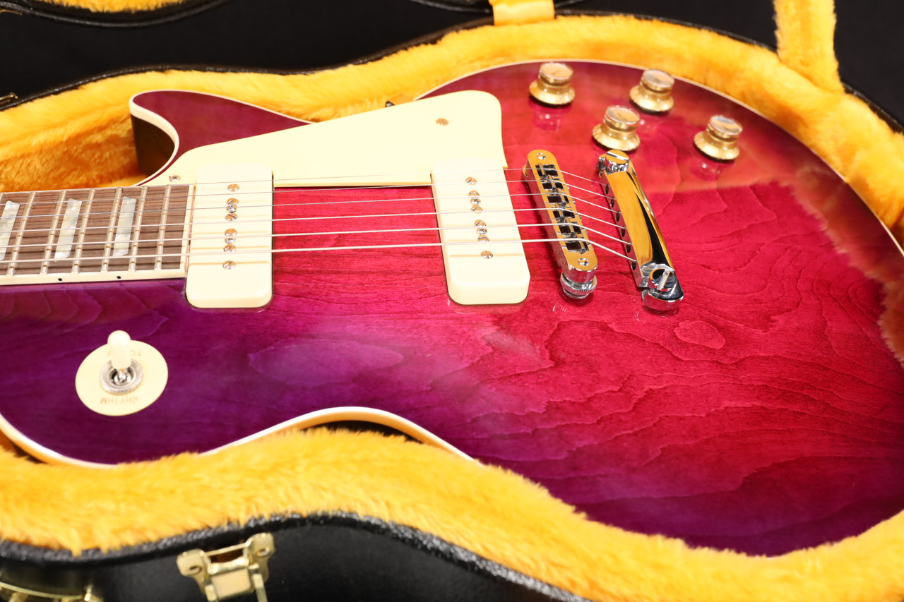 Gibson Custom Shop 1976 Les Paul Deluxe Purple Void/Drop Burst P