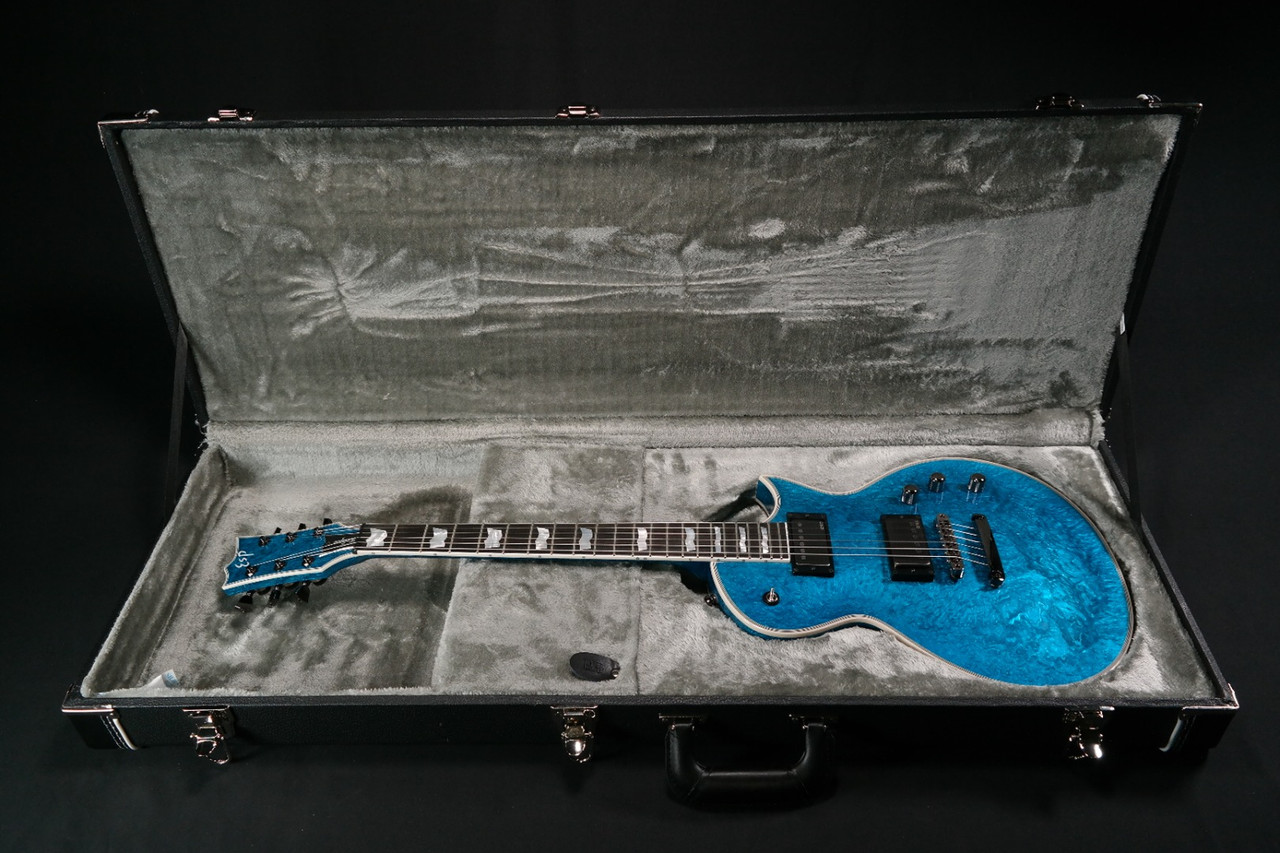 ESP Japan Custom Shop Eclipse Custom Blue Liquid Metal - 222