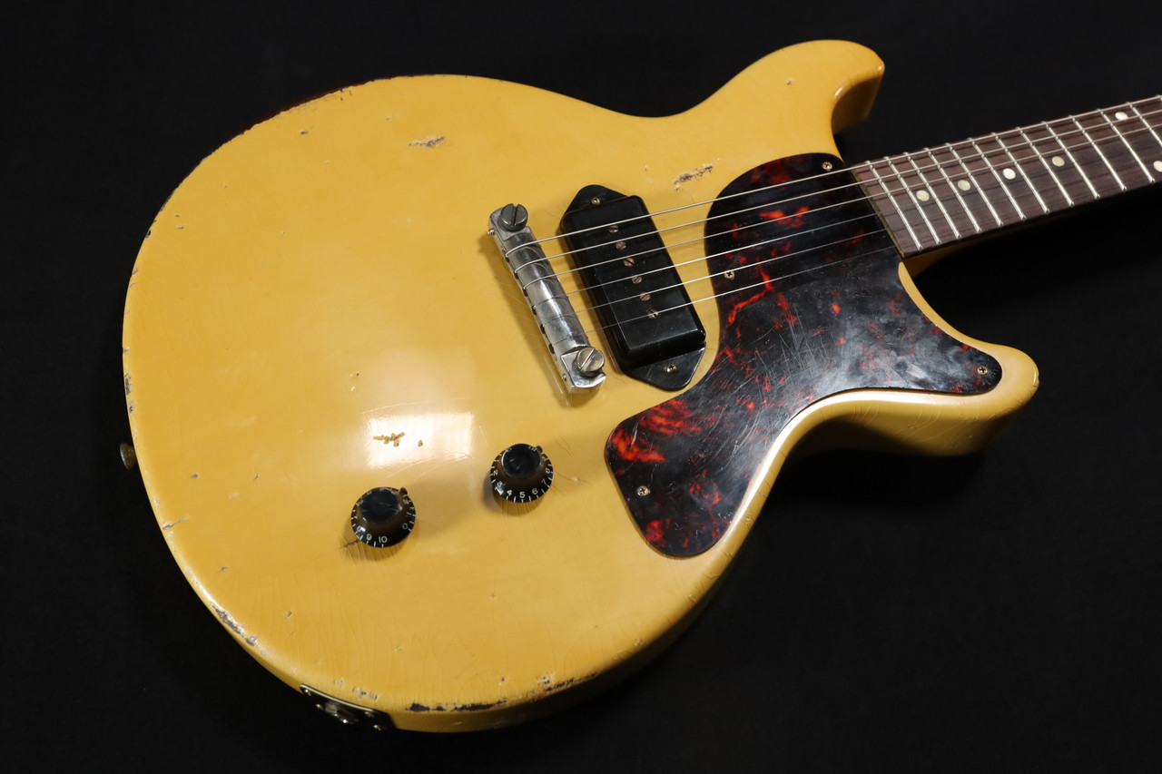 偽ギブソン　LP jr tvイエロー 偽ギブソン LP jr tvイエロー 1958 Les Paul Junior Double Cut