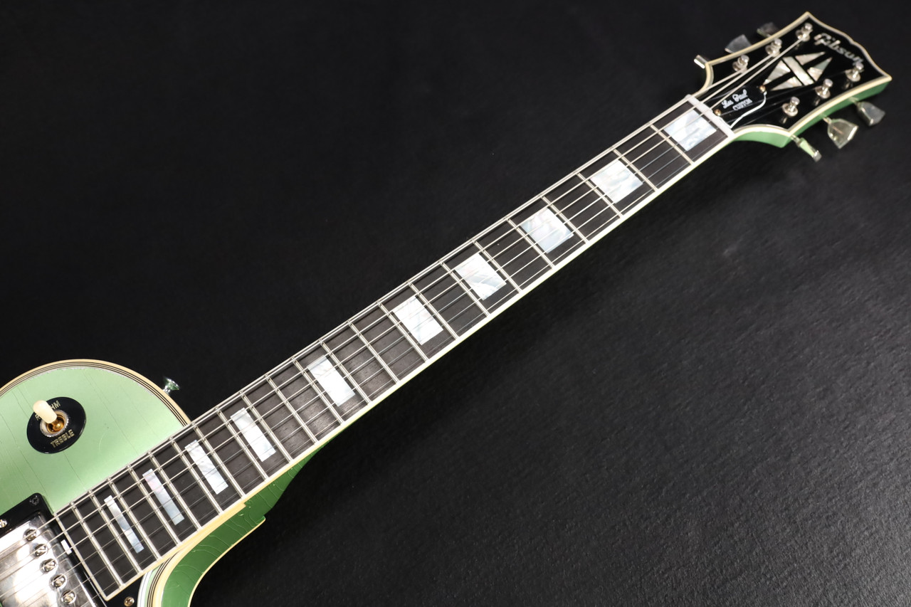 Gibson Custom 1968 Les Paul Custom Reissue, Light Aged, Jade Green