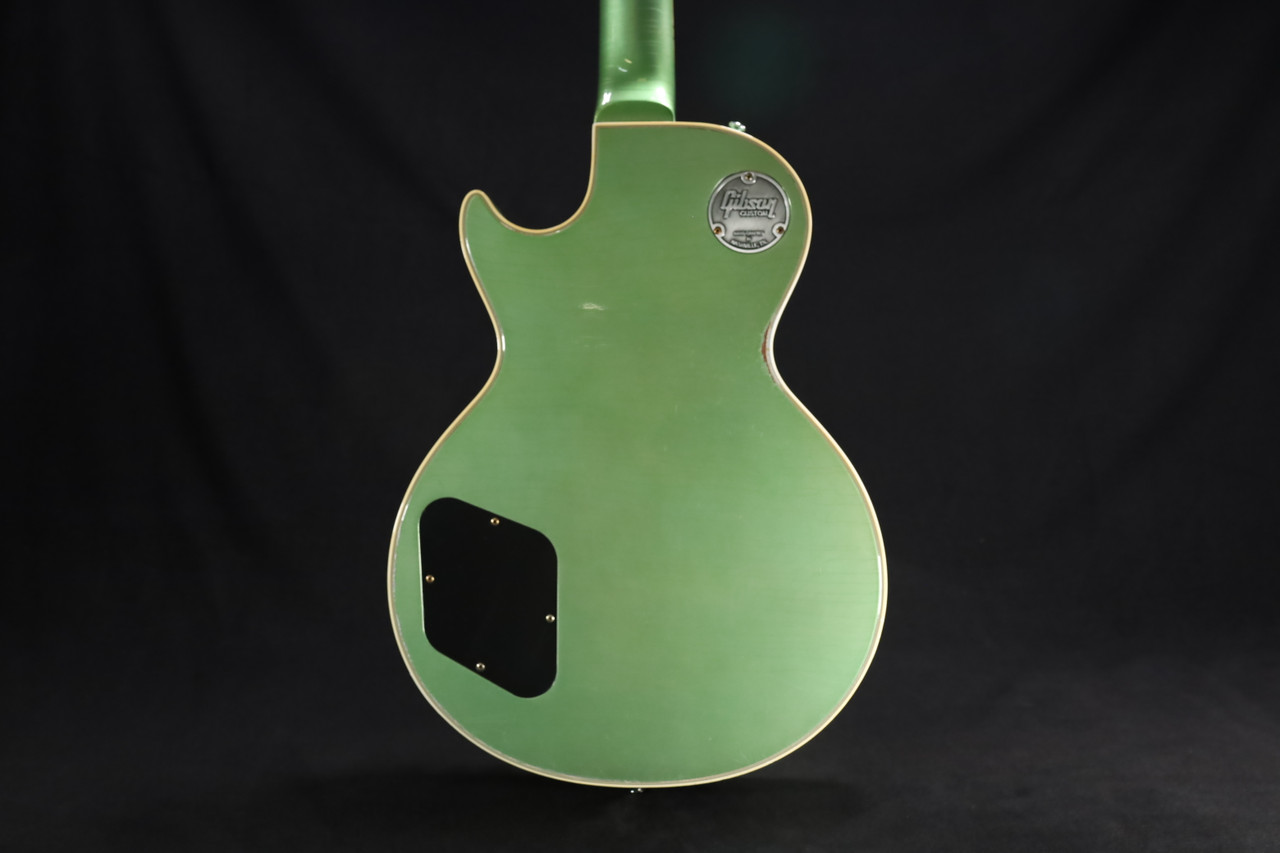 Gibson Custom 1968 Les Paul Custom Reissue, Light Aged, Jade Green
