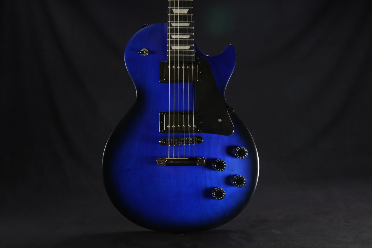 Gibson Les Paul Modern Studio Manhattan Midnight Satin 034