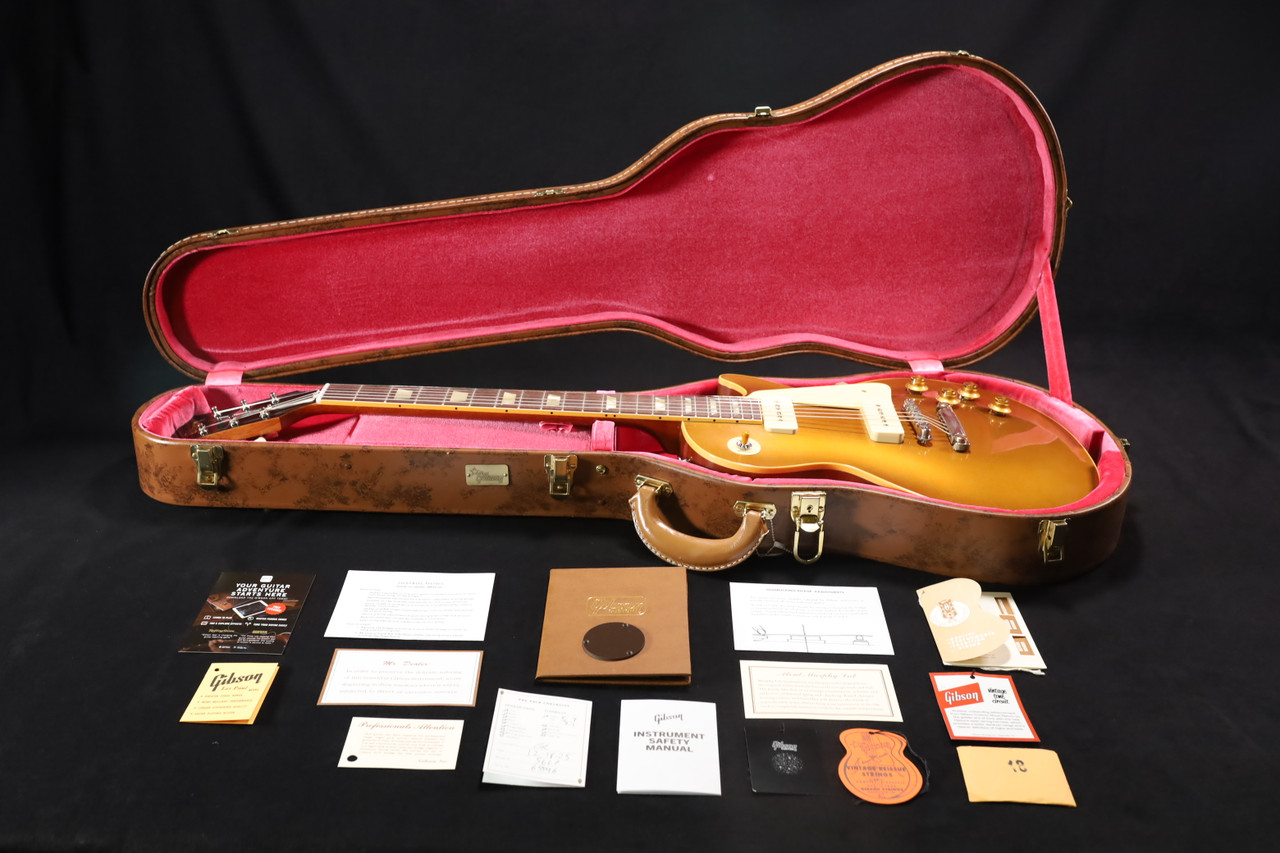 Gibson Custom Shop 1956 Les Paul Goldtop Reissue VOS Double Gold