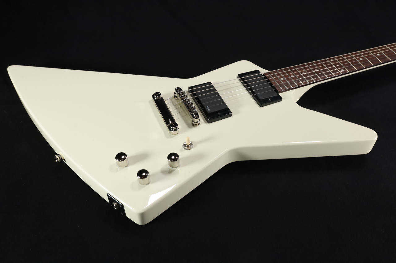 Epiphone Explorer 80s EMG New White 691 - Liberty Music