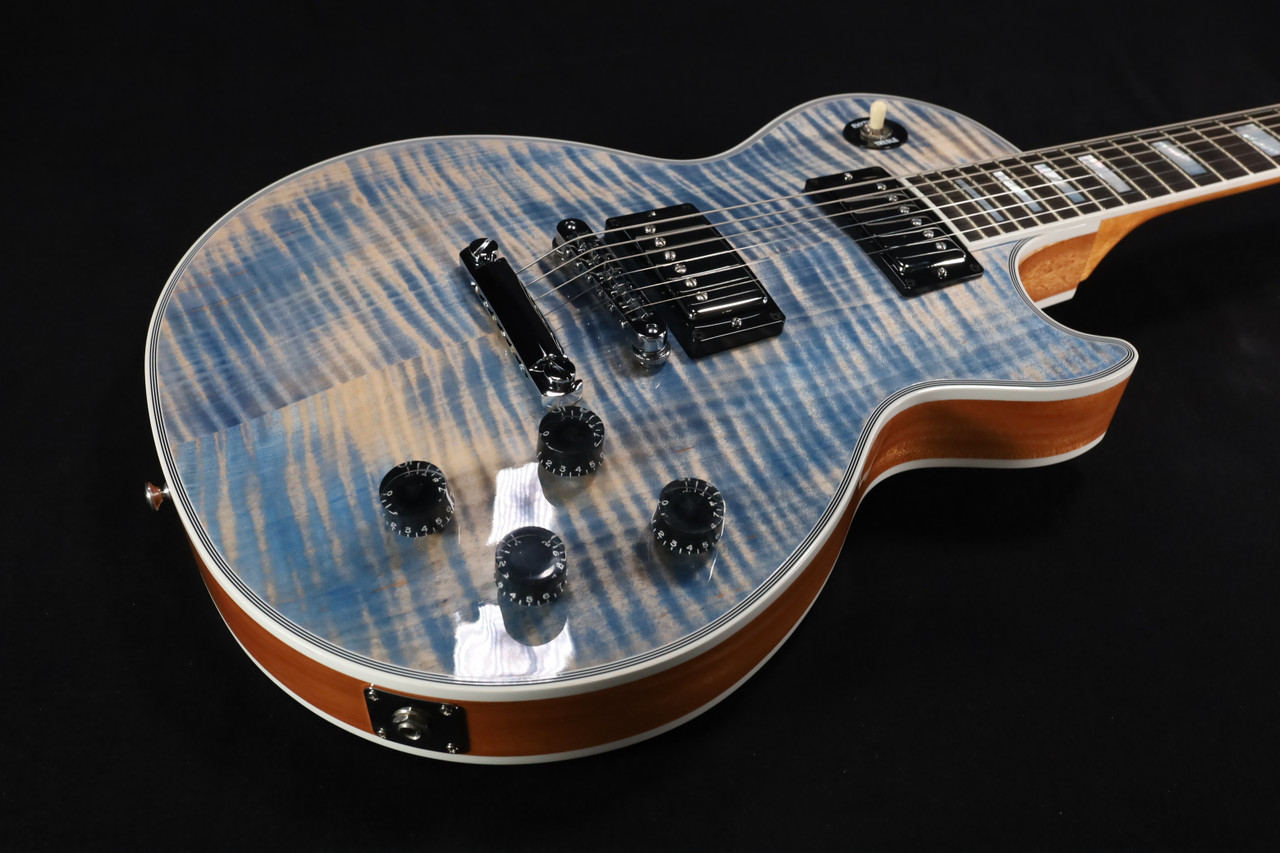 フォトジェニック　Les Paul Custom Model Gibson Custom Shop CUSTOM ORDER Les Paul Custom Faded Blue Denim