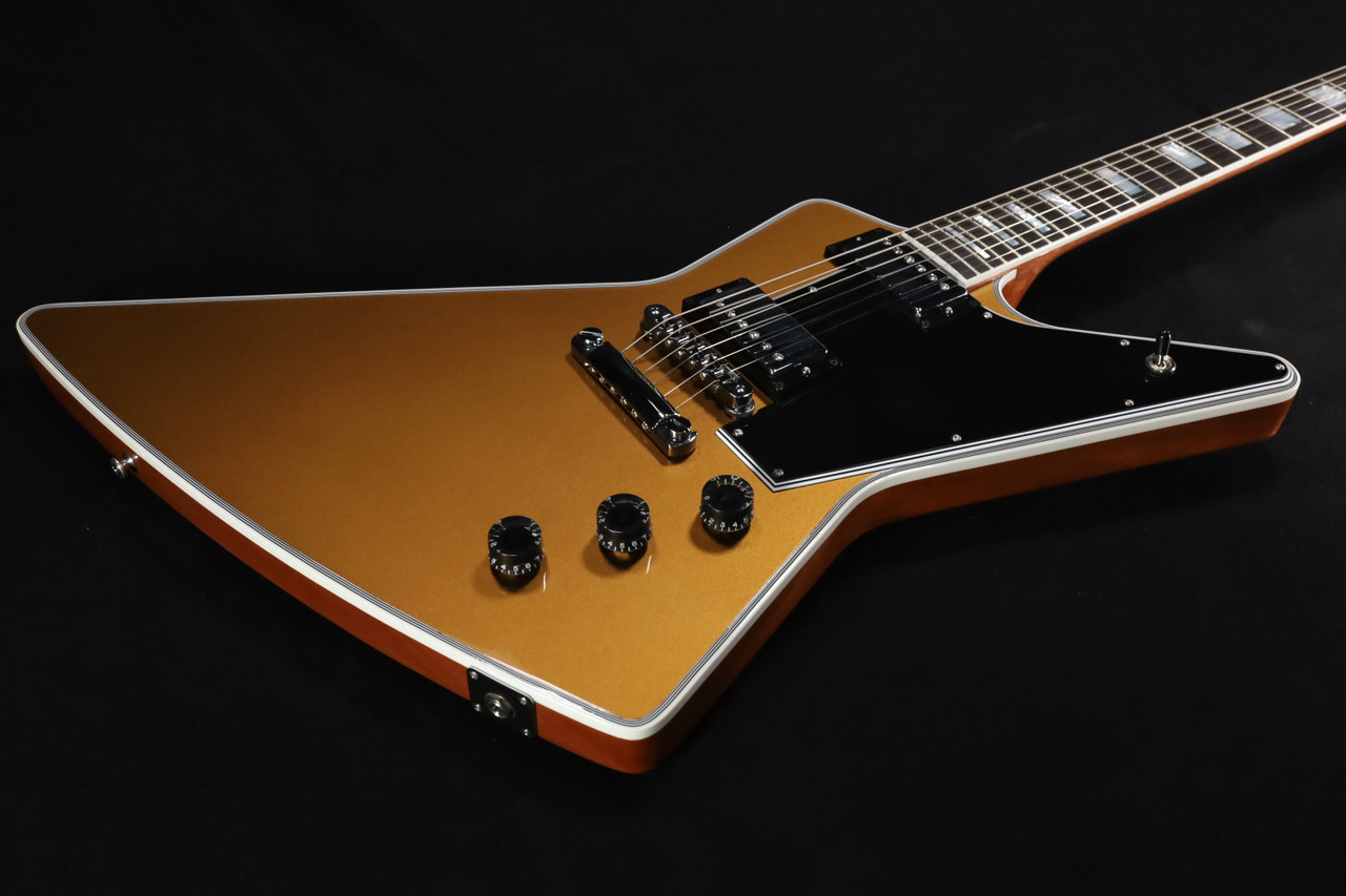 Gibson Custom Shop M2M Explorer Custom Double Gold