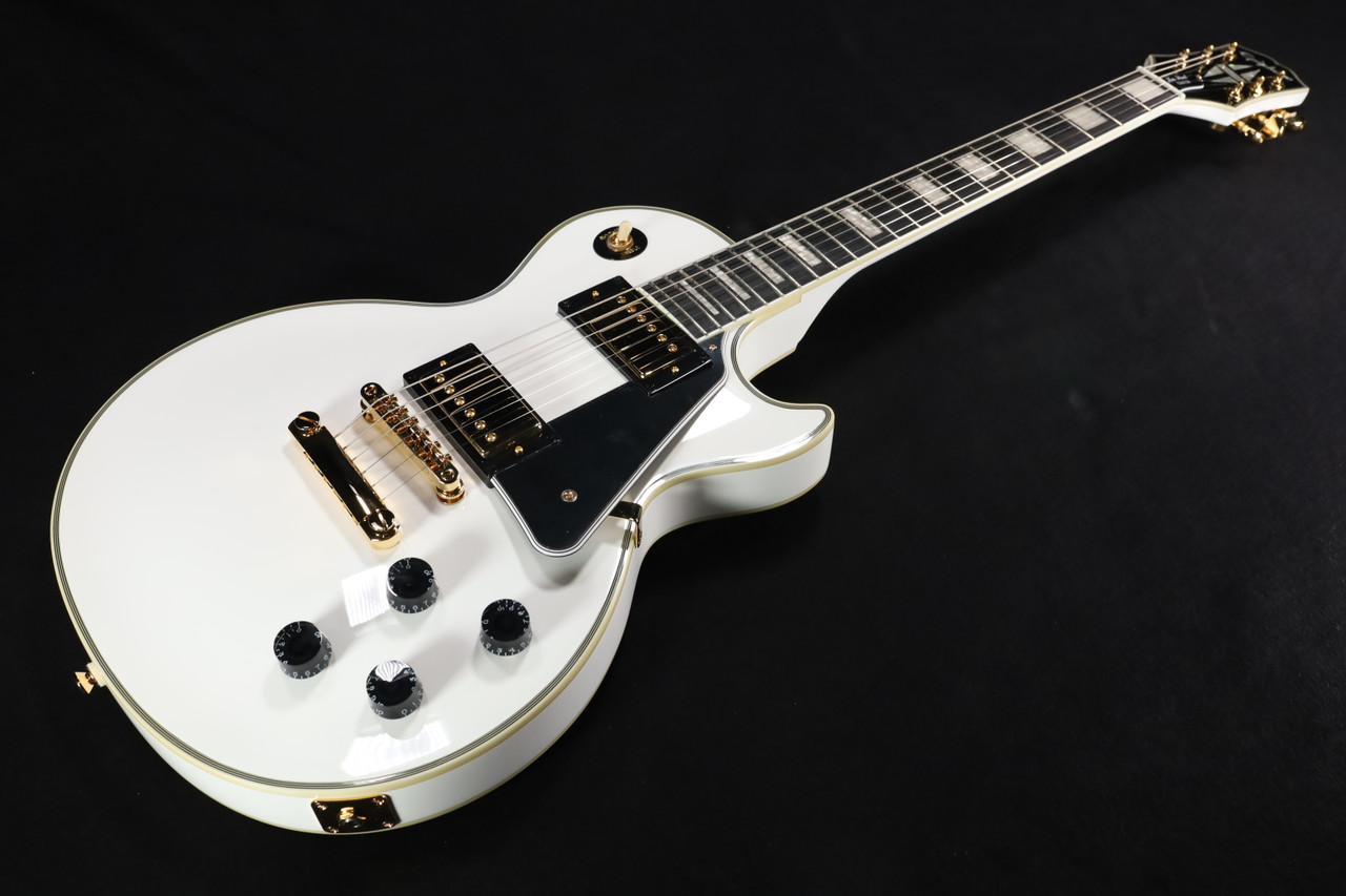 Epiphone Les Paul Custom Electric Guitar - Alpine White 643
