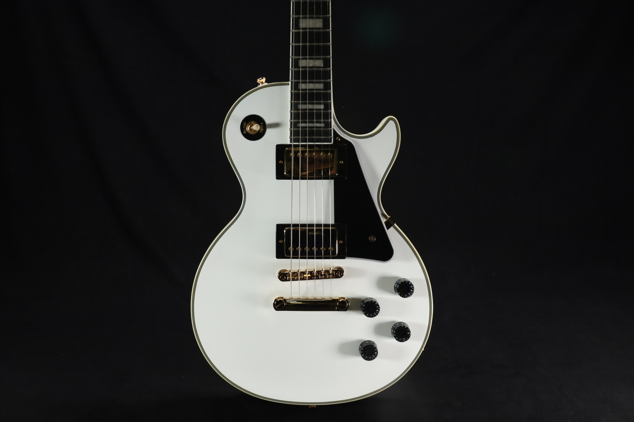 Epiphone Les Paul Custom Electric Guitar - Alpine White 643