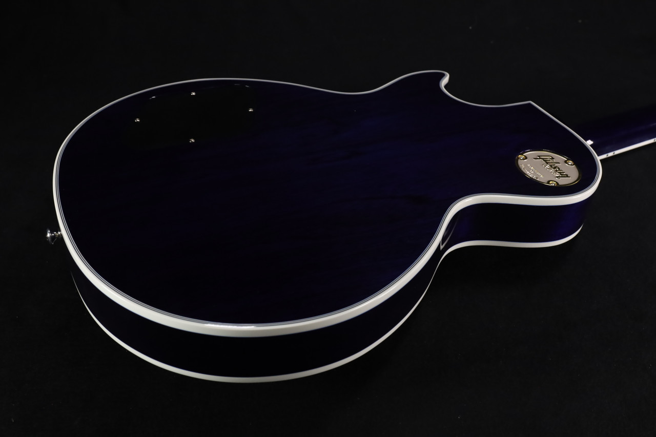 Gibson Custom Shop M2M Les Paul Custom Figured Trans Blue Gloss