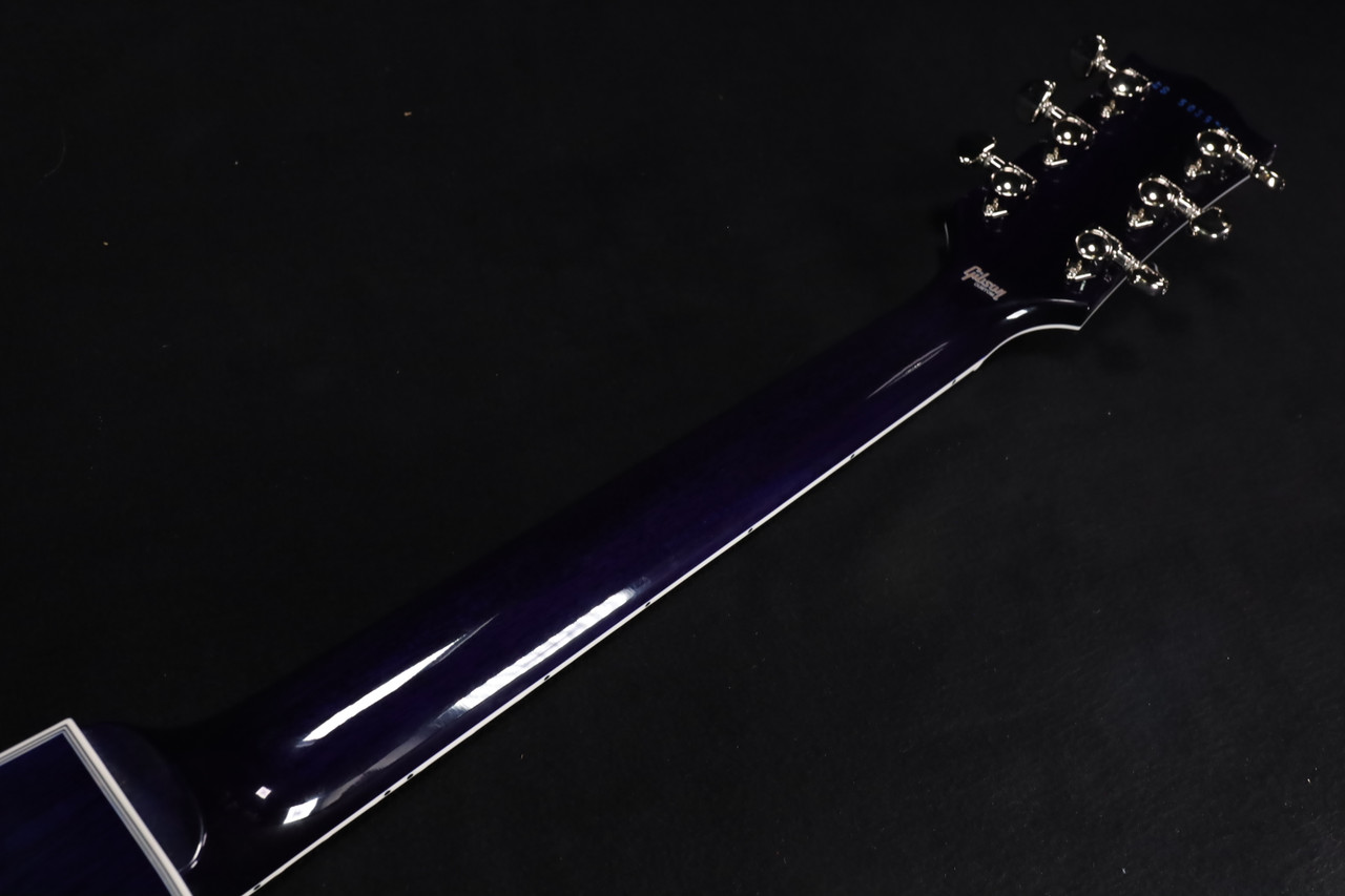 Gibson Custom Shop M2M Les Paul Custom Figured Trans Blue Gloss