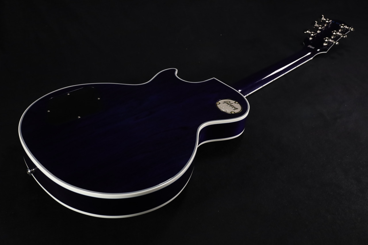 Gibson Custom Shop M2M Les Paul Custom Figured Trans Blue Gloss