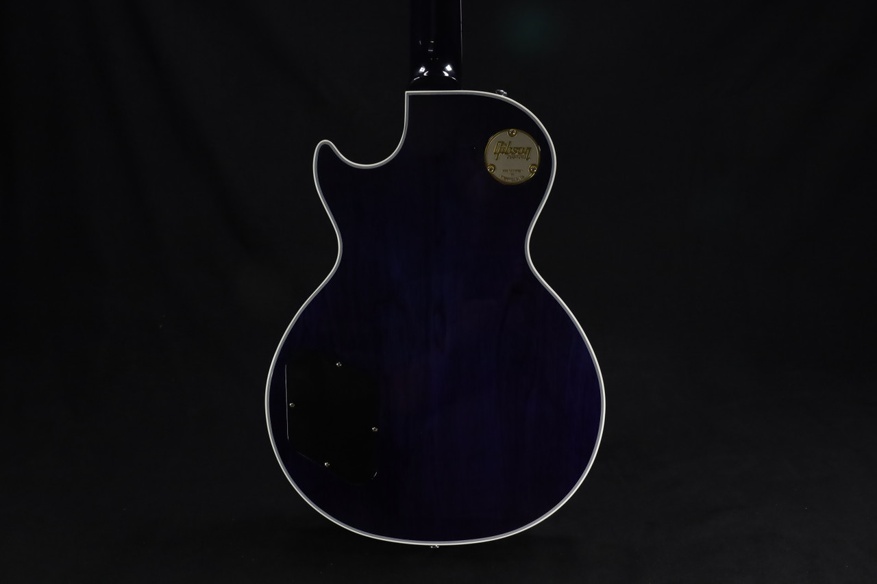Gibson Custom Shop M2M Les Paul Custom Figured Trans Blue Gloss