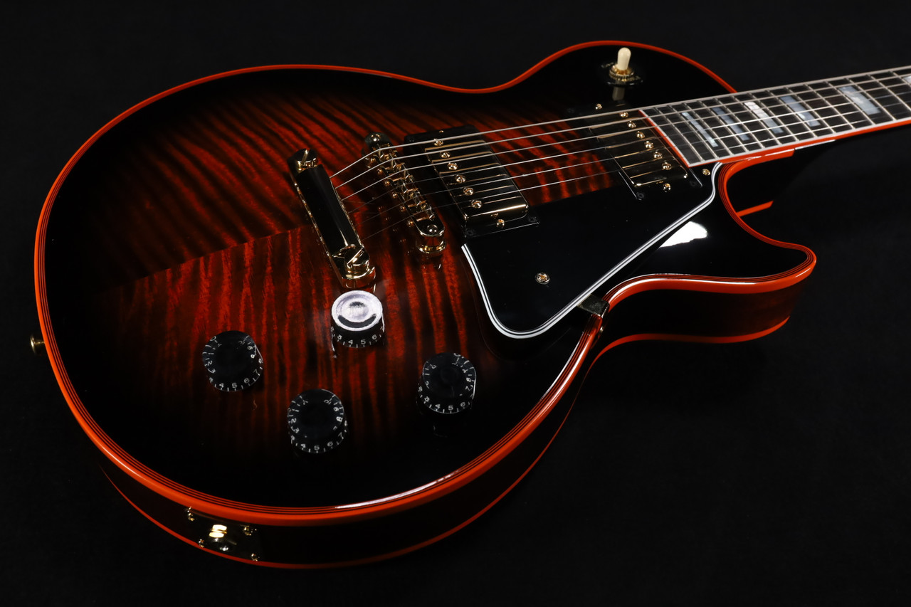 Gibson Les Paul Custom Figured, HAND SELECTED TOP, Orange Widow