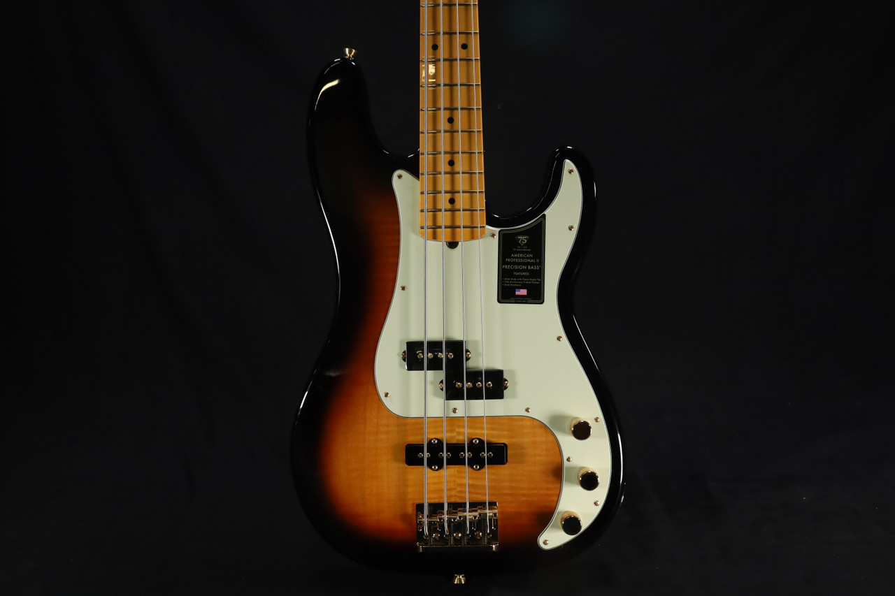 【PJカスタム】Fender Player PBass 総額15万円 Fender 75th Anniversary American Professional PJ Bass, Rosewood