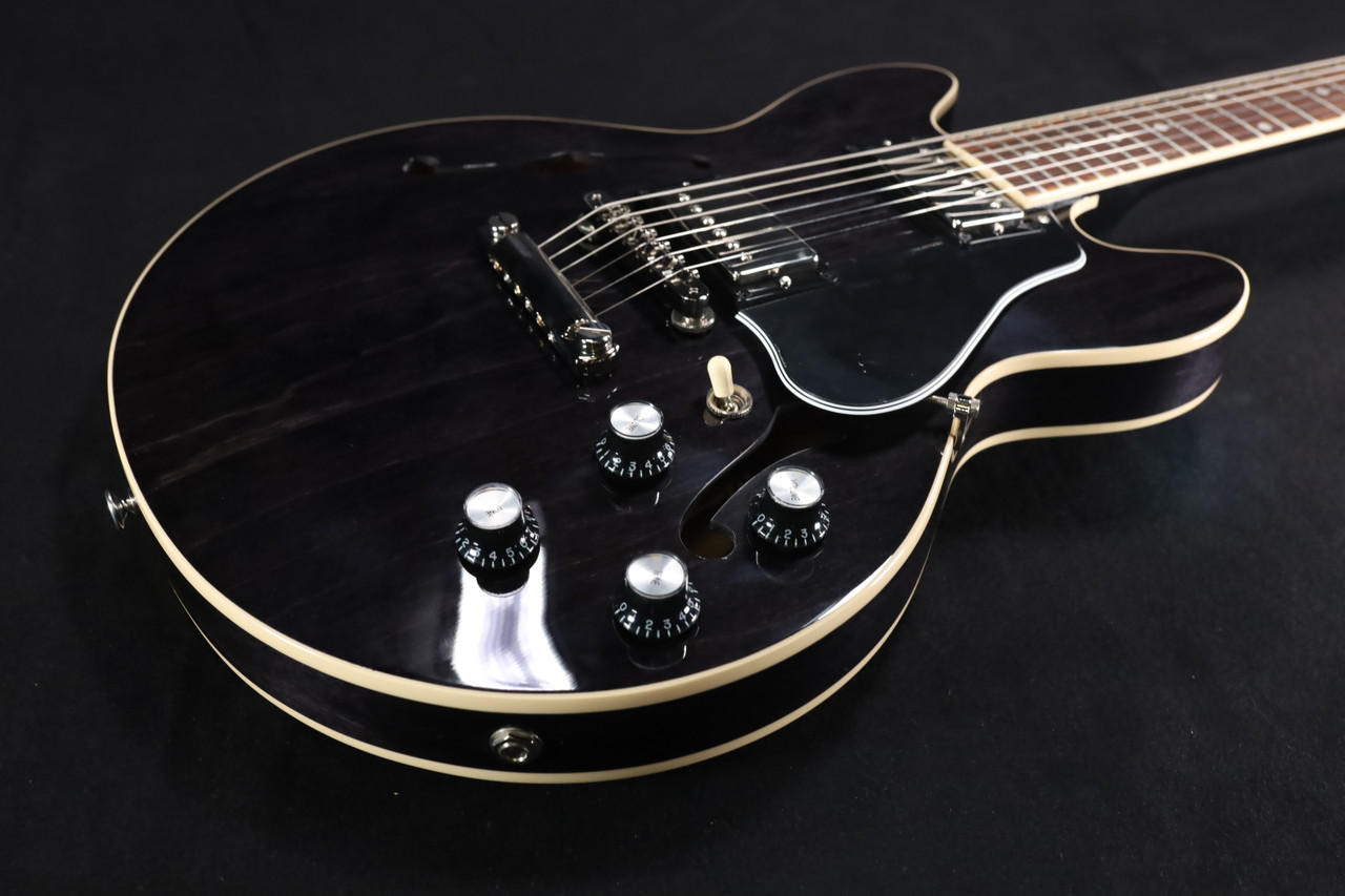 Gibson ES-339 Semi-hollowbody Electric Guitar - Trans Ebony 202